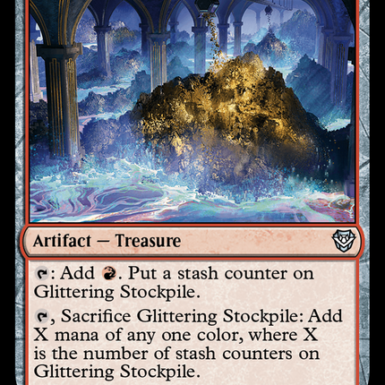 Glittering Stockpile [Outlaws of Thunder Junction Commander]
