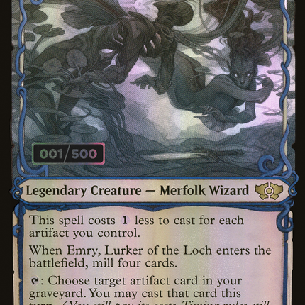 Emry, Lurker of the Loch (Showcase) [Multiverse Legends] Serialized Foil