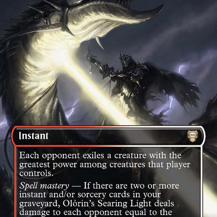 Olórin's Searing Light (Borderless) [Tales of Middle-earth Commander]