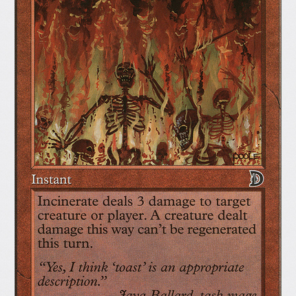Incinerate [Deckmasters]