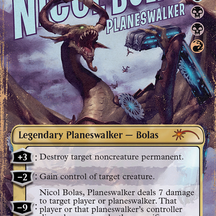 Nicol Bolas, Planeswalker (Borderless) [Secret Lair Drop]