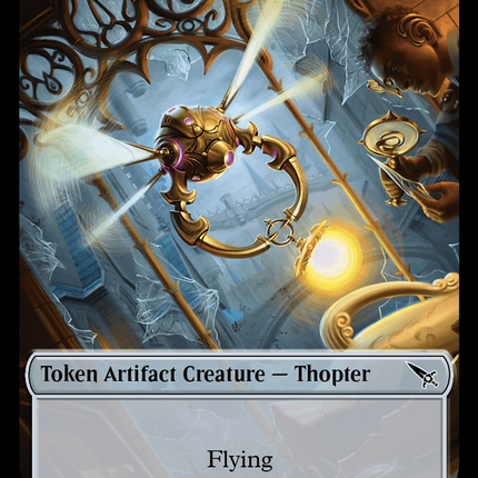 Thopter (0020) // Dog Double-Sided Token [Murders at Karlov Manor Tokens]