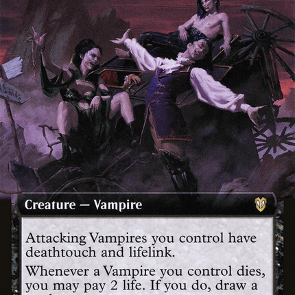 Crossway Troublemakers (Extended Art) [Crimson Vow Commander]