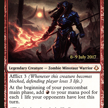 Neheb, the Eternal [Hour of Devastation Promos] Prerelease Foil