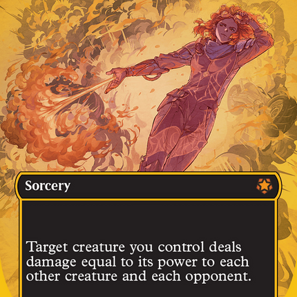 Chandra's Ignition (Borderless) (First-Place Foil) [Special Guests] Foil