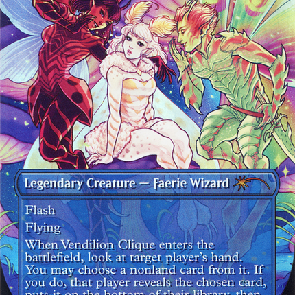 Vendilion Clique (Borderless) [Secret Lair Drop] Foil