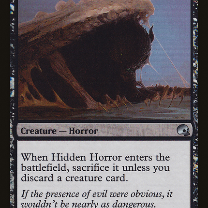 Hidden Horror [Premium Deck Series: Graveborn] Foil