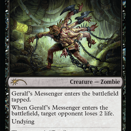 Geralf's Messenger [Secret Lair Drop]