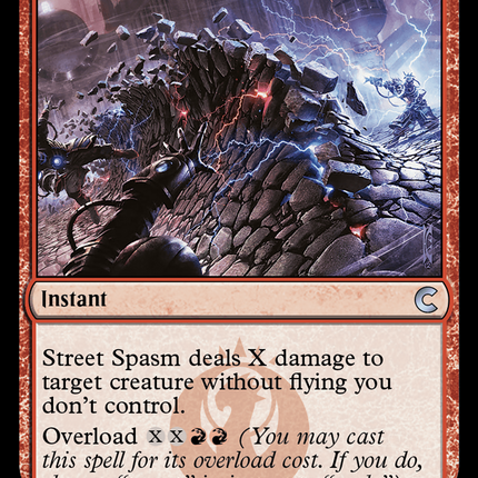 Street Spasm [Ravnica: Clue Edition]