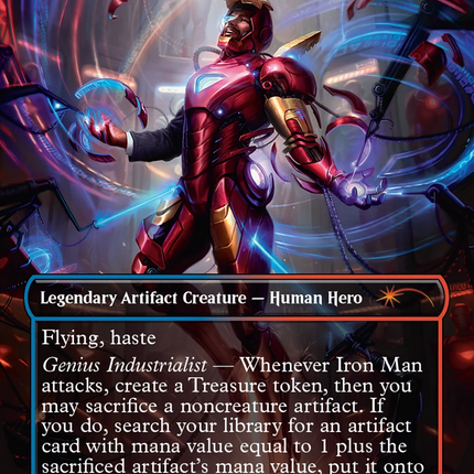 Iron Man, Titan of Innovation (Borderless) [Secret Lair Drop]