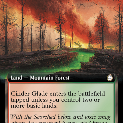 Cinder Glade (Extended Art) [Fallout] Surge Foil
