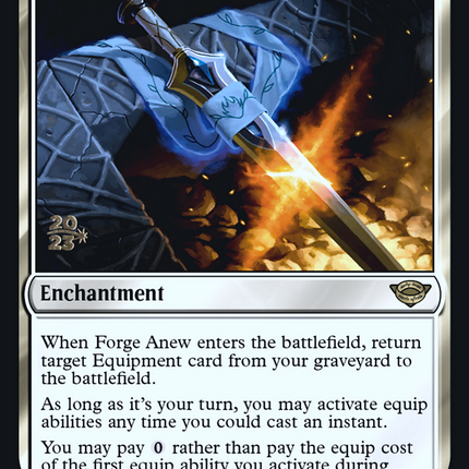 Forge Anew [Tales of Middle-earth Promos] Prerelease Foil