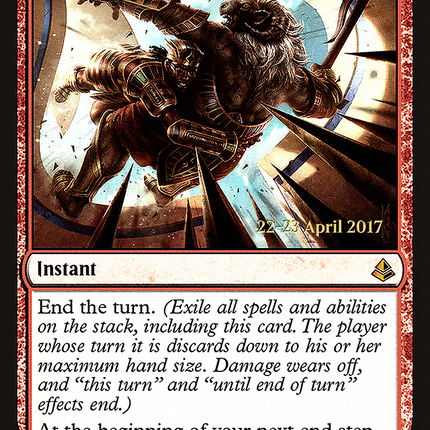 Glorious End [Amonkhet Promos] Prerelease Foil