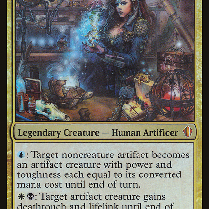 Sydri, Galvanic Genius [Commander 2013 Oversized] Foil