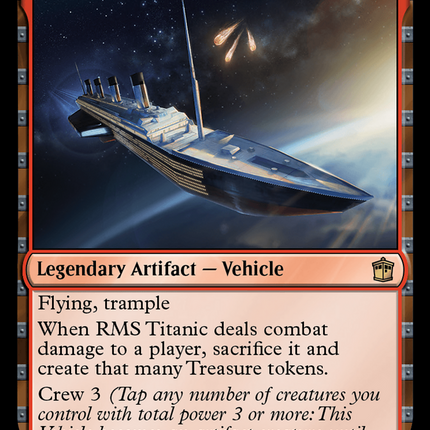 RMS Titanic [Doctor Who] Surge Foil
