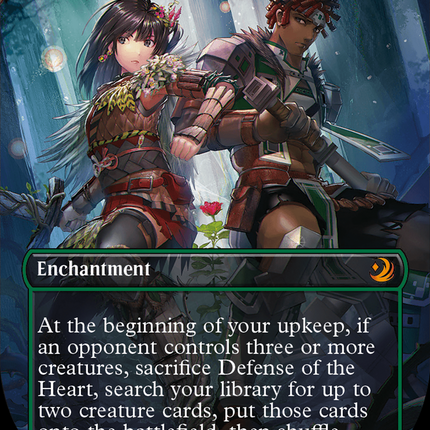 Defense of the Heart (Borderless) [Wilds of Eldraine: Enchanting Tales]