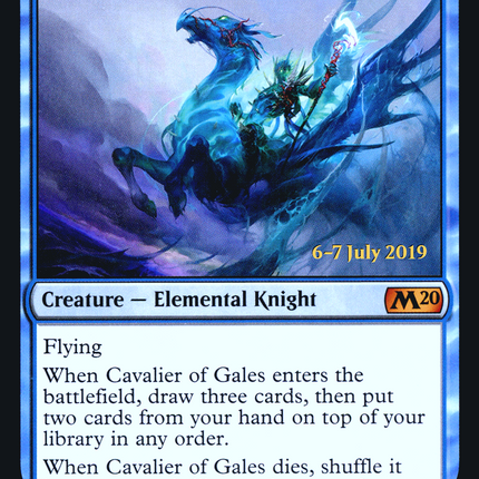 Cavalier of Gales [Core Set 2020 Promos] Prerelease Foil
