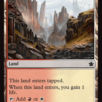Wind-Scarred Crag [Foundations] Foil