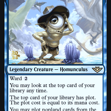 Fblthp, Lost on the Range [Outlaws of Thunder Junction Promos] Prerelease Foil
