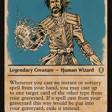 Gale, Waterdeep Prodigy (Showcase) [Commander Legends: Battle for Baldur's Gate]