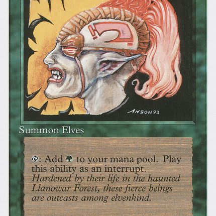 Llanowar Elves [Fourth Edition]