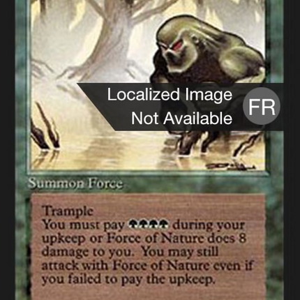 Force of Nature - Force de la Nature  [Foreign Black Border]