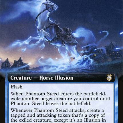 Phantom Steed (Extended Art) [Forgotten Realms Commander]