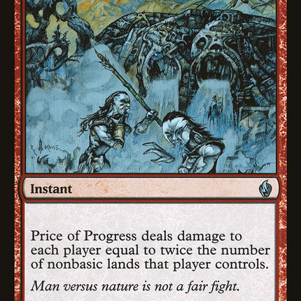 Price of Progress [Premium Deck Series: Fire and Lightning] Foil