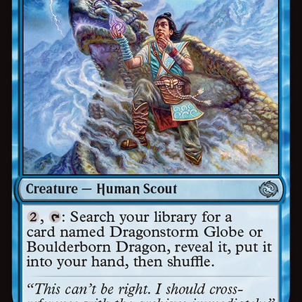 Dragonstorm Forecaster [Tarkir: Dragonstorm] Foil