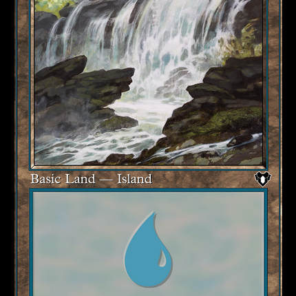Island (Retro) (441) [Commander Masters]