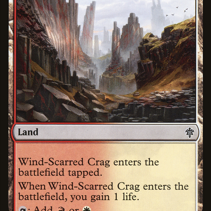 Wind-Scarred Crag [Throne of Eldraine]