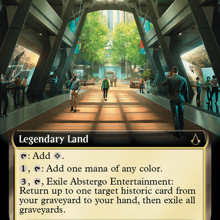 Abstergo Entertainment (Extended Art) [Assassin's Creed] Foil