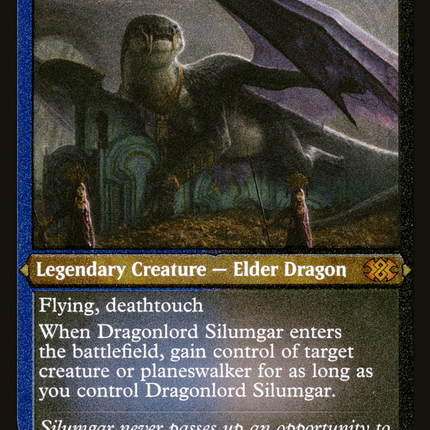 Dragonlord Silumgar [Double Masters 2022] Etched Foil