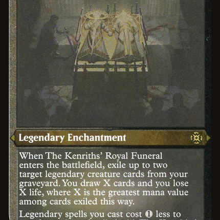 The Kenriths' Royal Funeral [March of the Machine: The Aftermath] Etched Foil