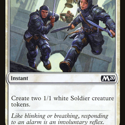 Raise the Alarm [Core Set 2020]