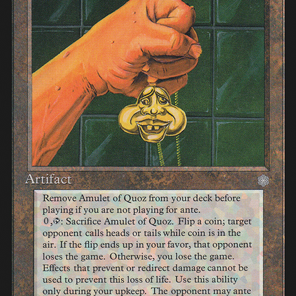 Amulet of Quoz [Ice Age]