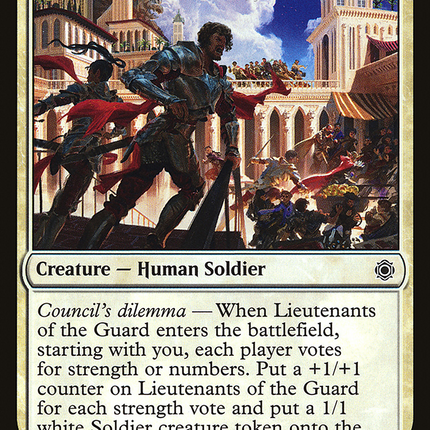 Lieutenants of the Guard [The List]