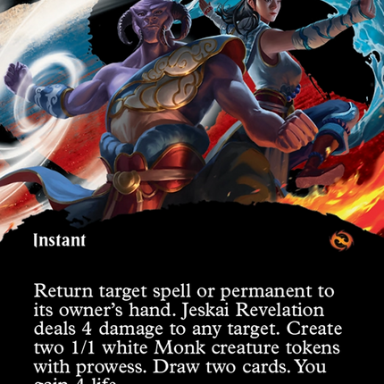 Jeskai Revelation (Borderless) [Tarkir: Dragonstorm]