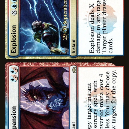Expansion // Explosion [Guilds of Ravnica Promos] Prerelease Foil