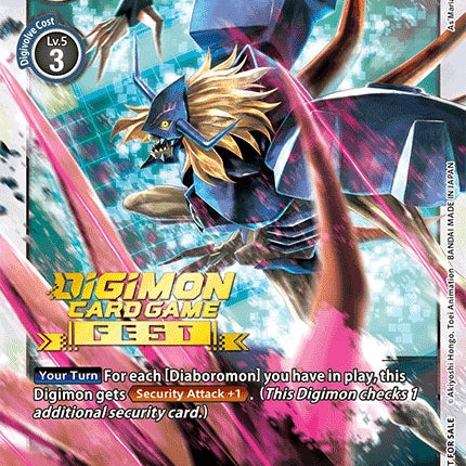 Diaboromon [P-016] (Digimon Card Game Fest 2022) [Promotional Cards]