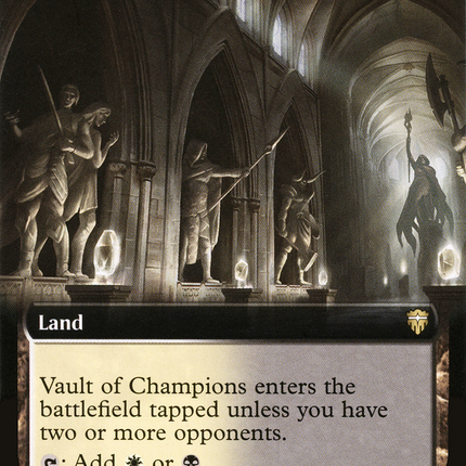 Vault of Champions (Extended Art) [Commander Legends]