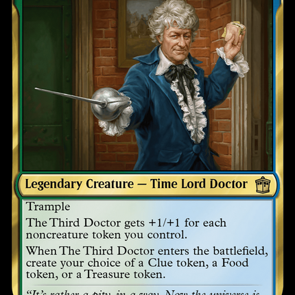 The Third Doctor [Doctor Who] Surge Foil