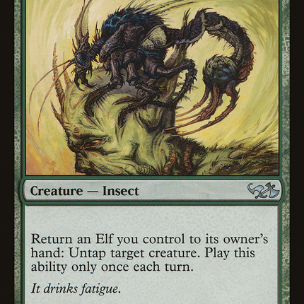 Wirewood Symbiote [Duel Decks: Elves vs. Goblins] Foil