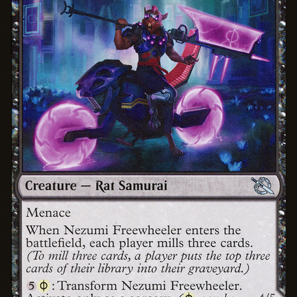 Nezumi Freewheeler // Hideous Fleshwheeler [March of the Machine]