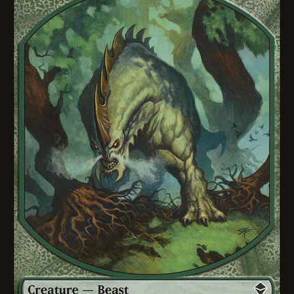 Beast [Zendikar Tokens]