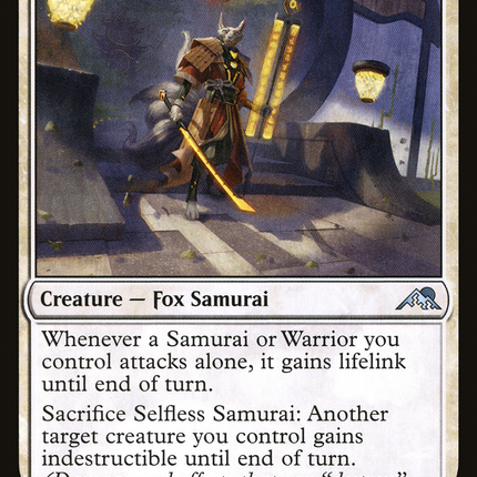 Selfless Samurai [Kamigawa: Neon Dynasty]