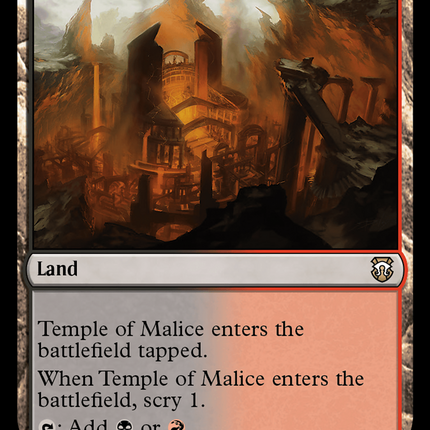 Temple of Malice [Modern Horizons 3 Commander]