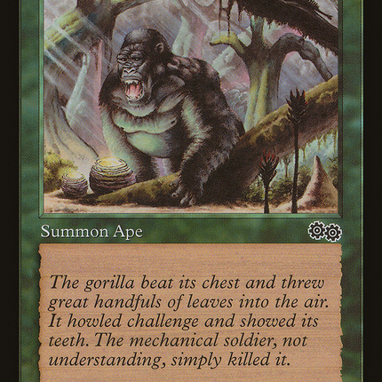 Gorilla Warrior [Urza's Saga]
