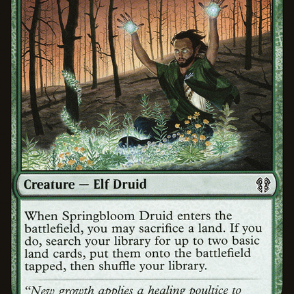 Springbloom Druid [Zendikar Rising Commander]