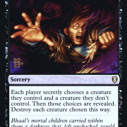 Call to the Void [Battle for Baldur's Gate Promos] Prerelease Foil